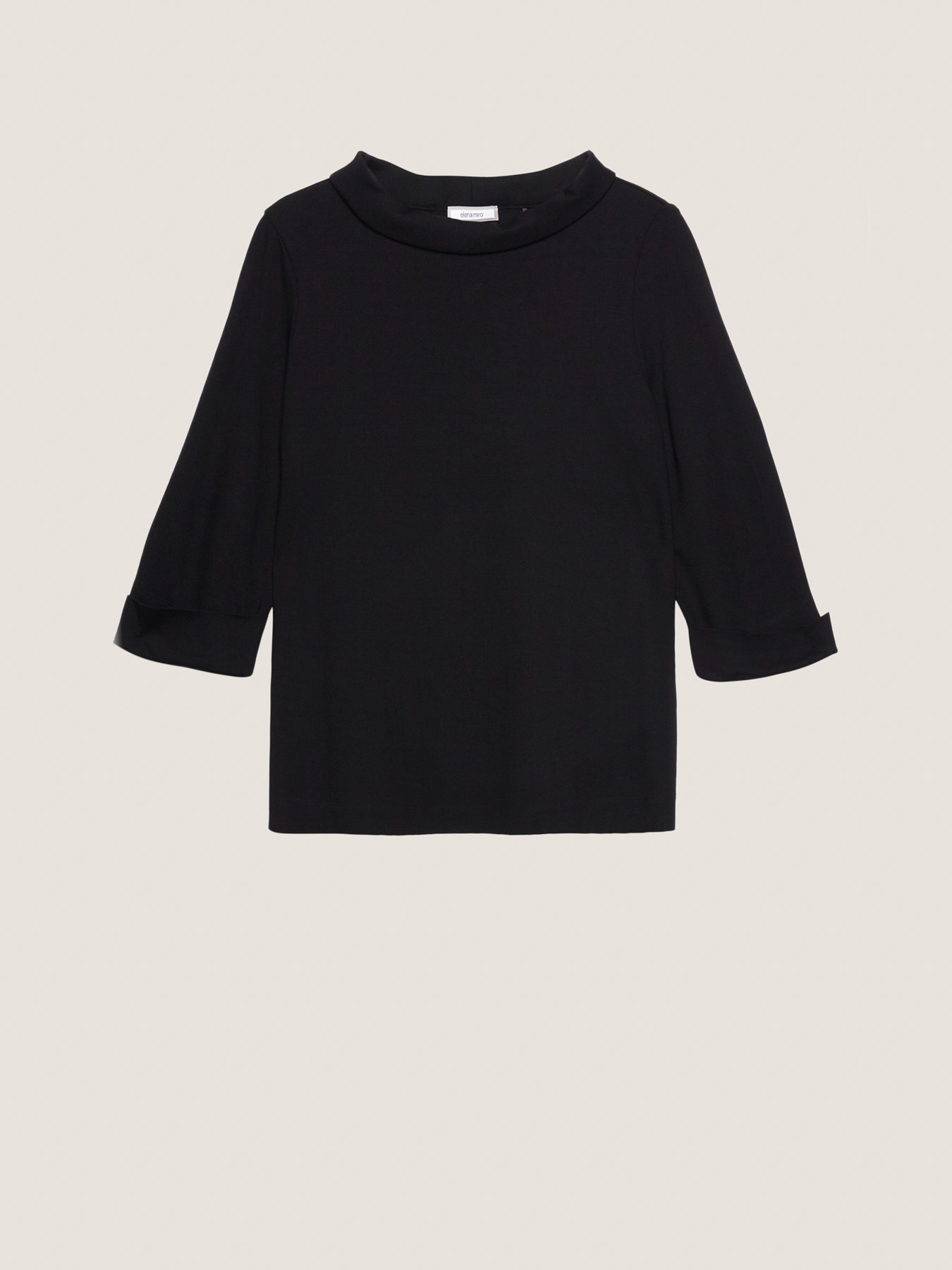 BLUSA CON COLLO AD ANELLO image number 4