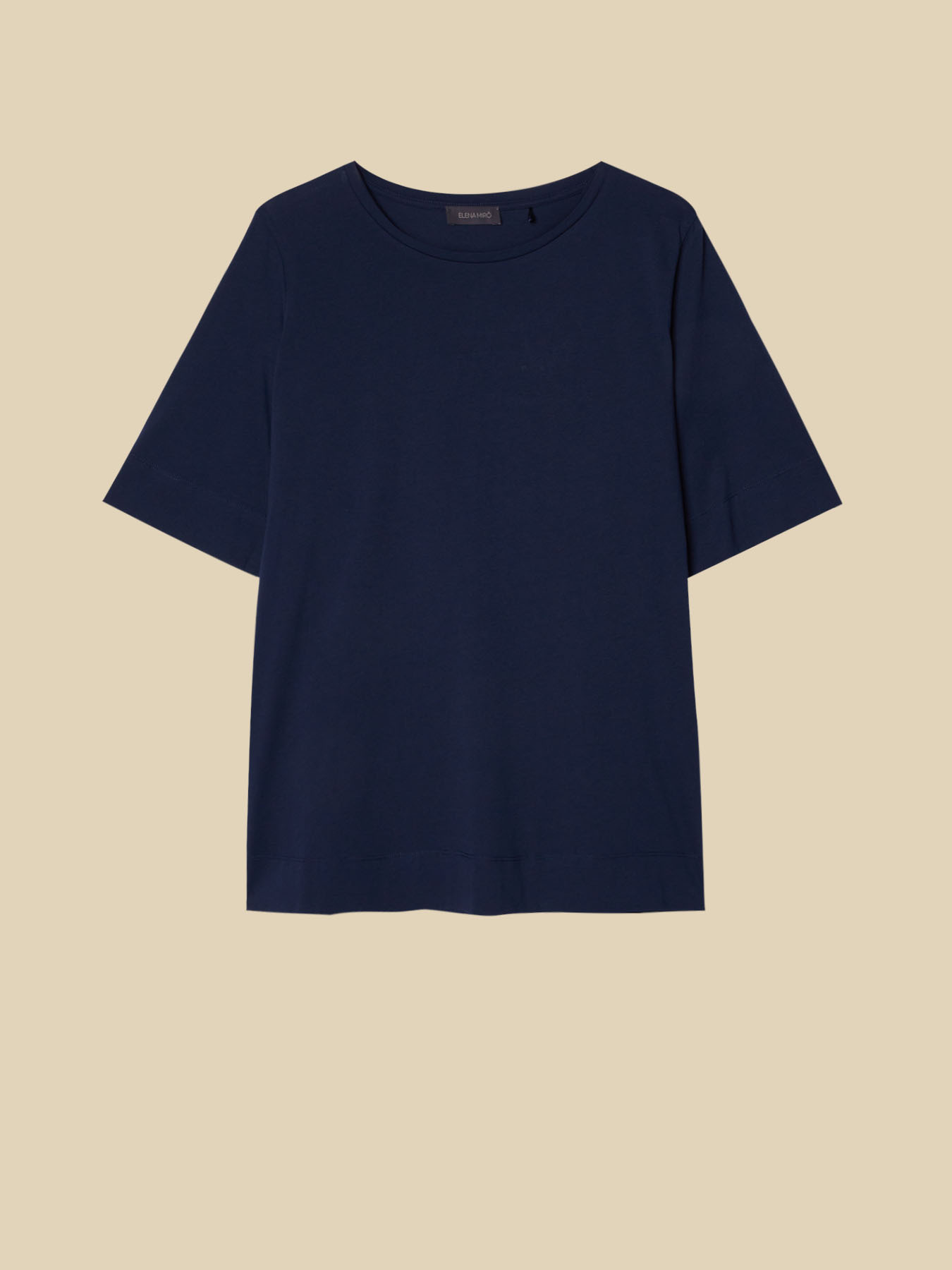 T-shirt with back insert image number 4