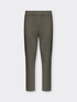 Pantalon slim jacquard court image number 4