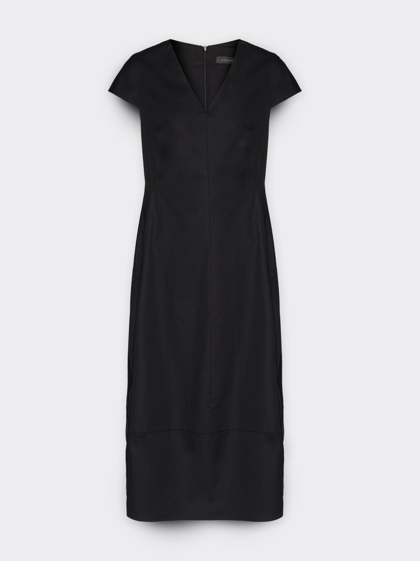 Midikleid mit V-Ausschnitt image number 4