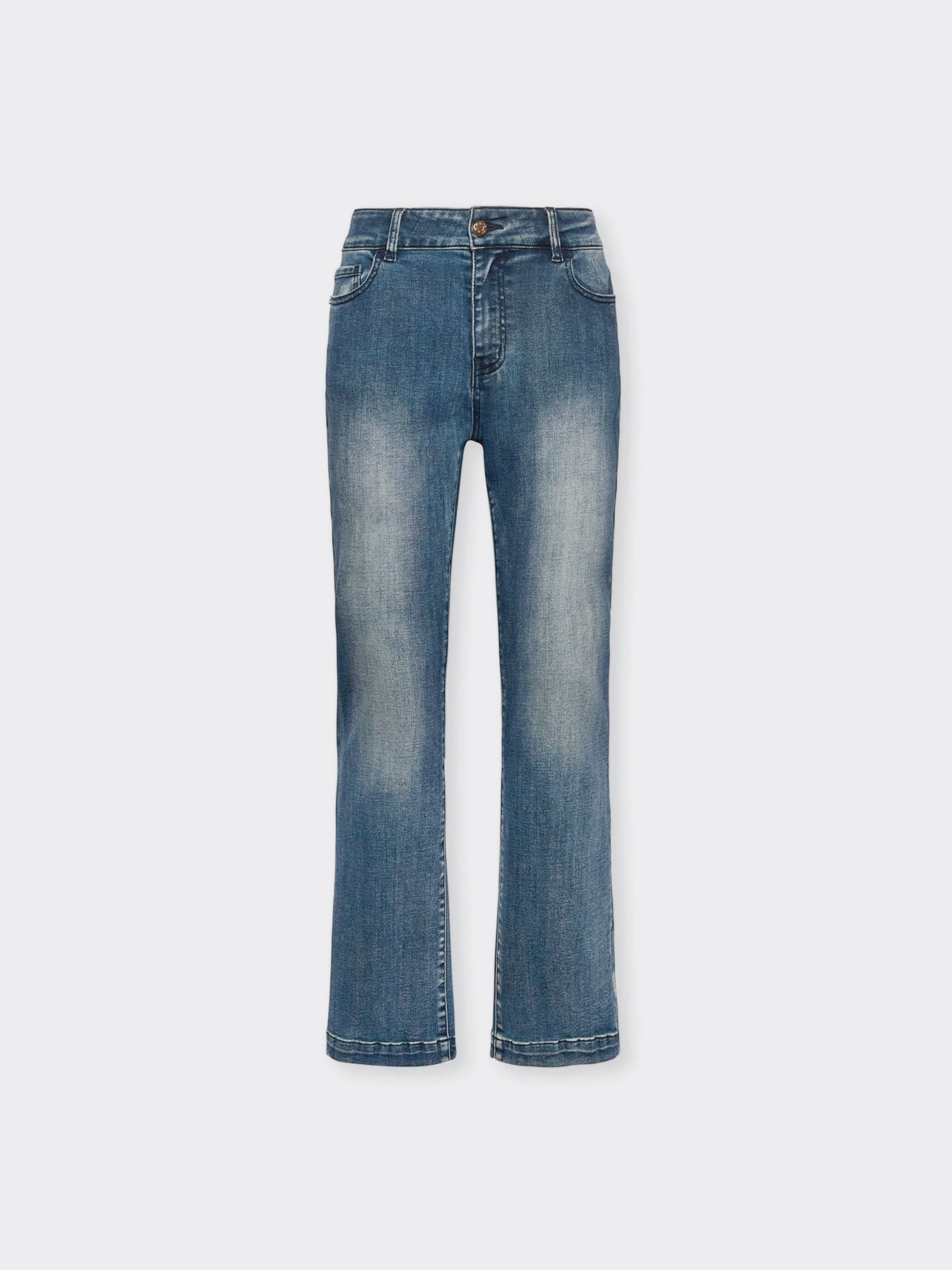 5-pocket jeans, kick flare, "Florence" image number 4