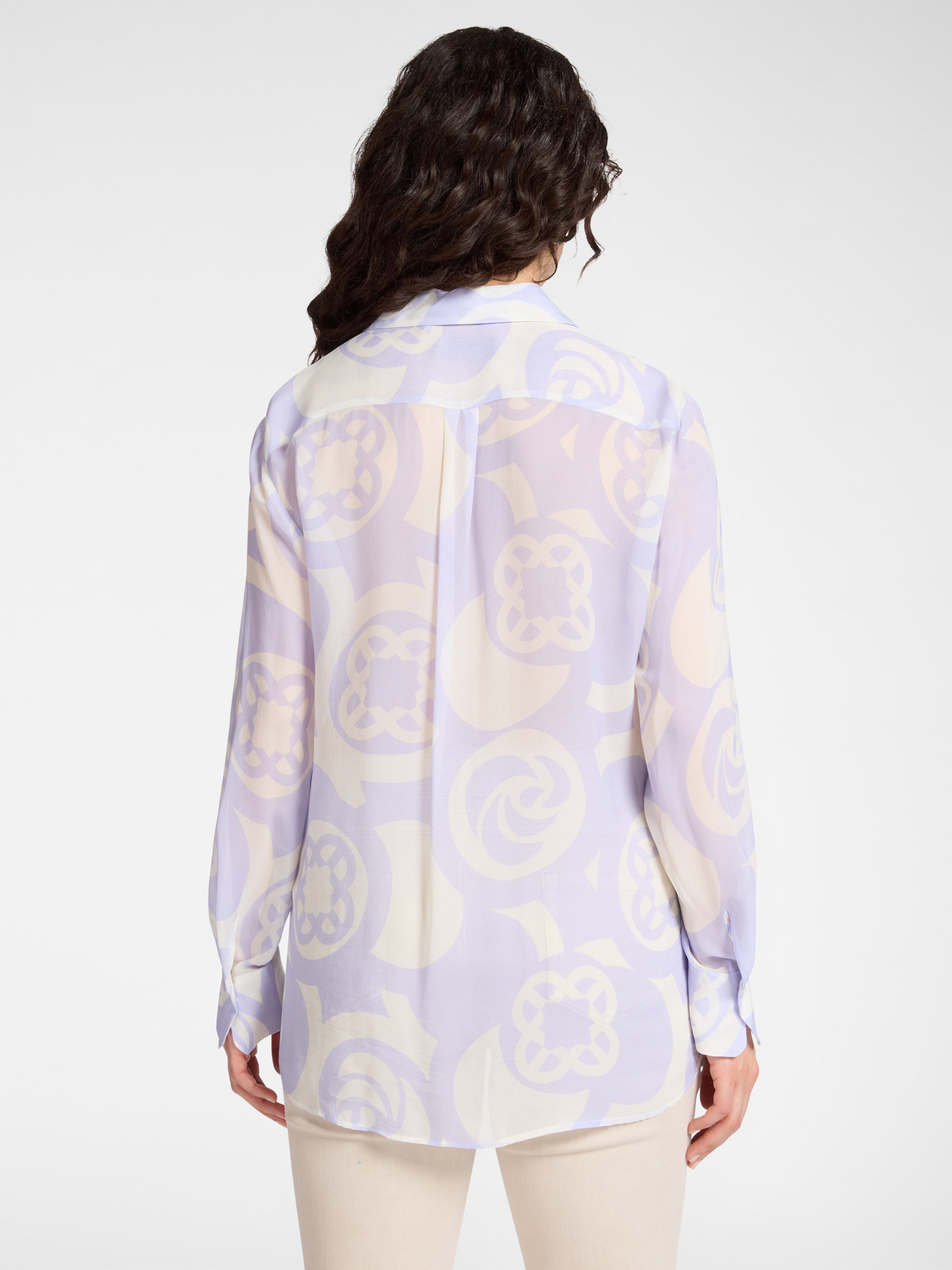 Chemise en viscose imprim&eacute;e image number 1