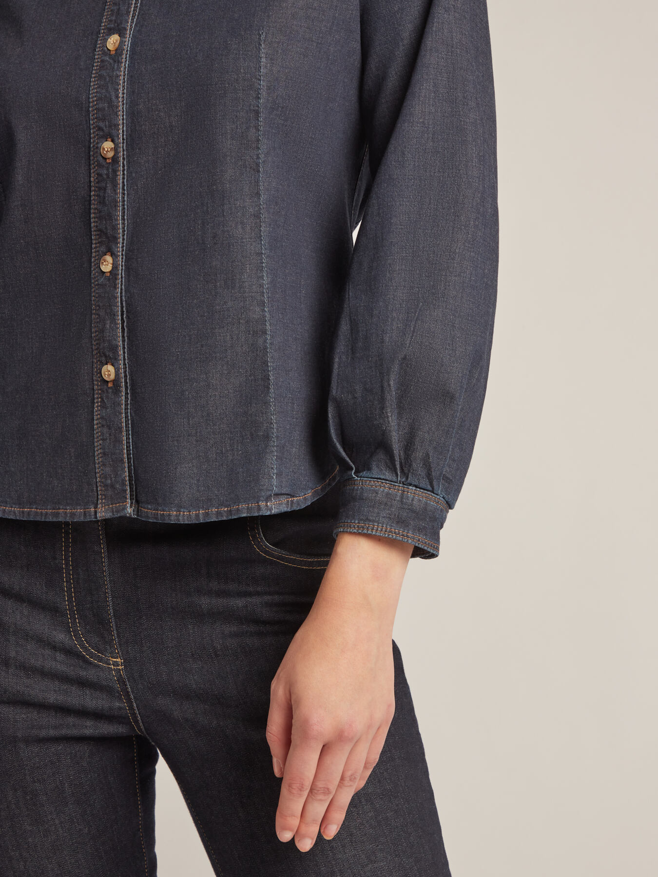 Chambray shirt image number 3