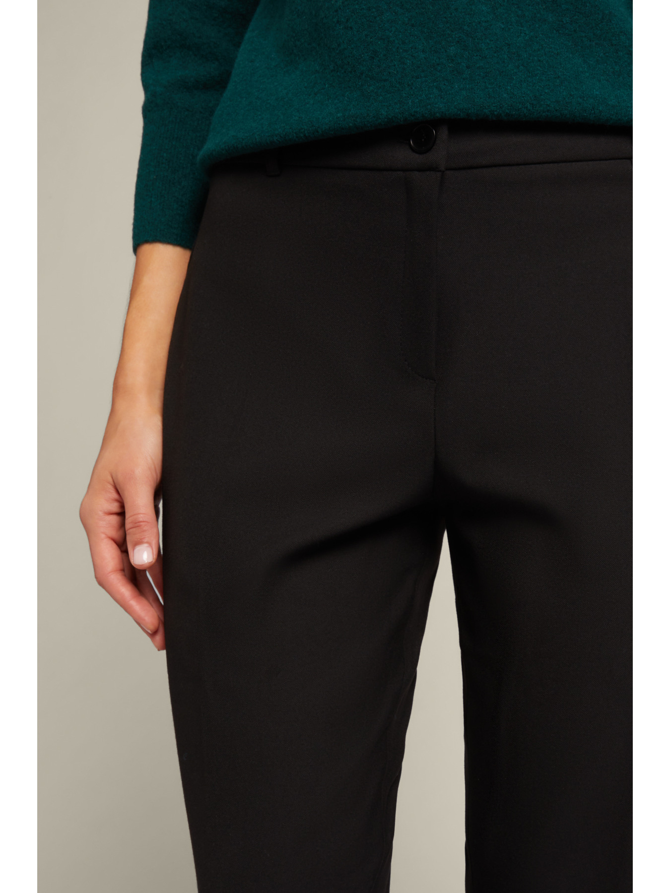 Pantaloni dritti in twill image number 3