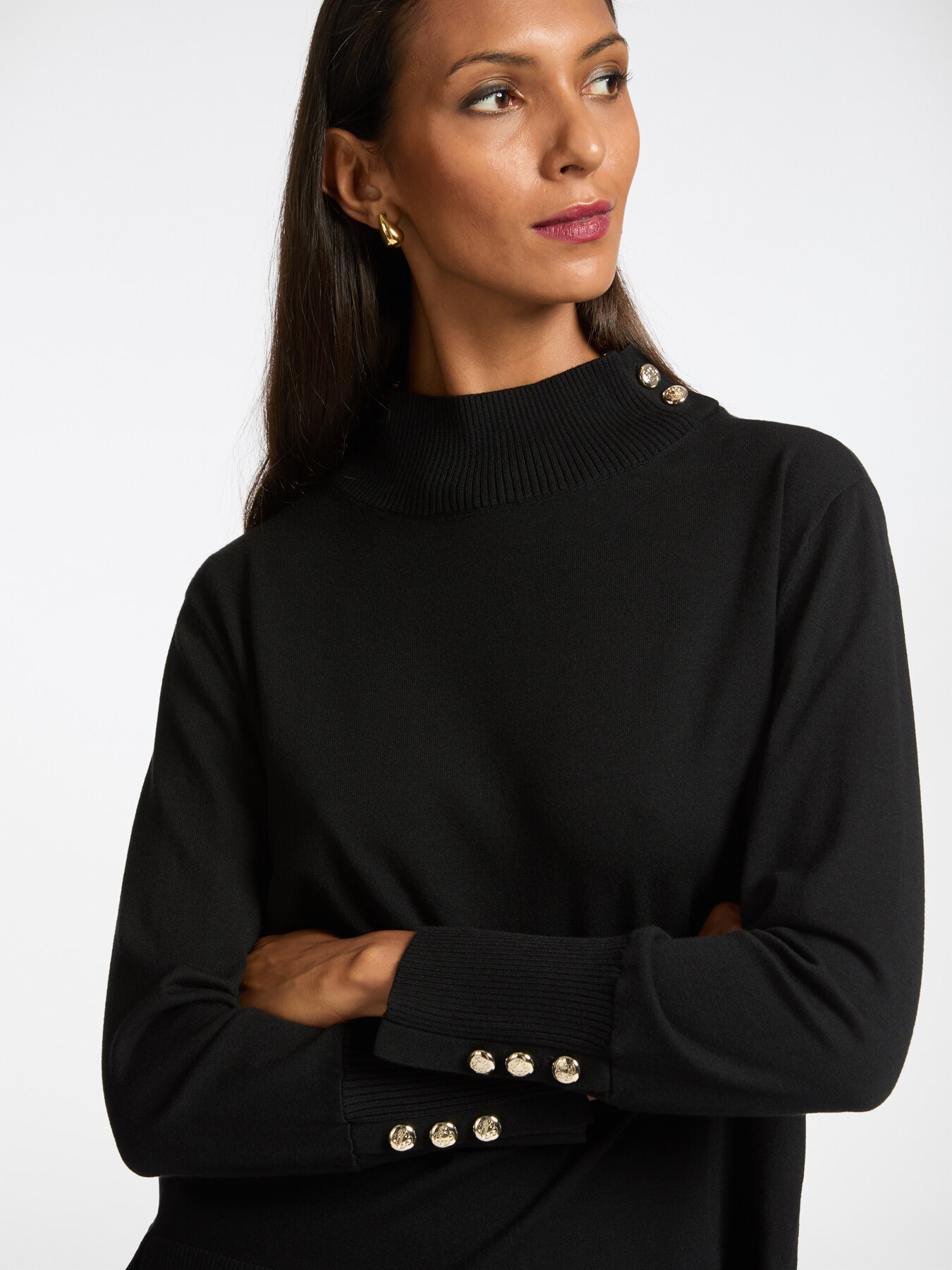 Buttoned jumper image number 3