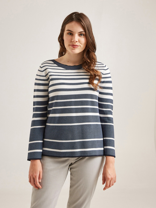 Elenamiro: Maglia a righe Blu_1