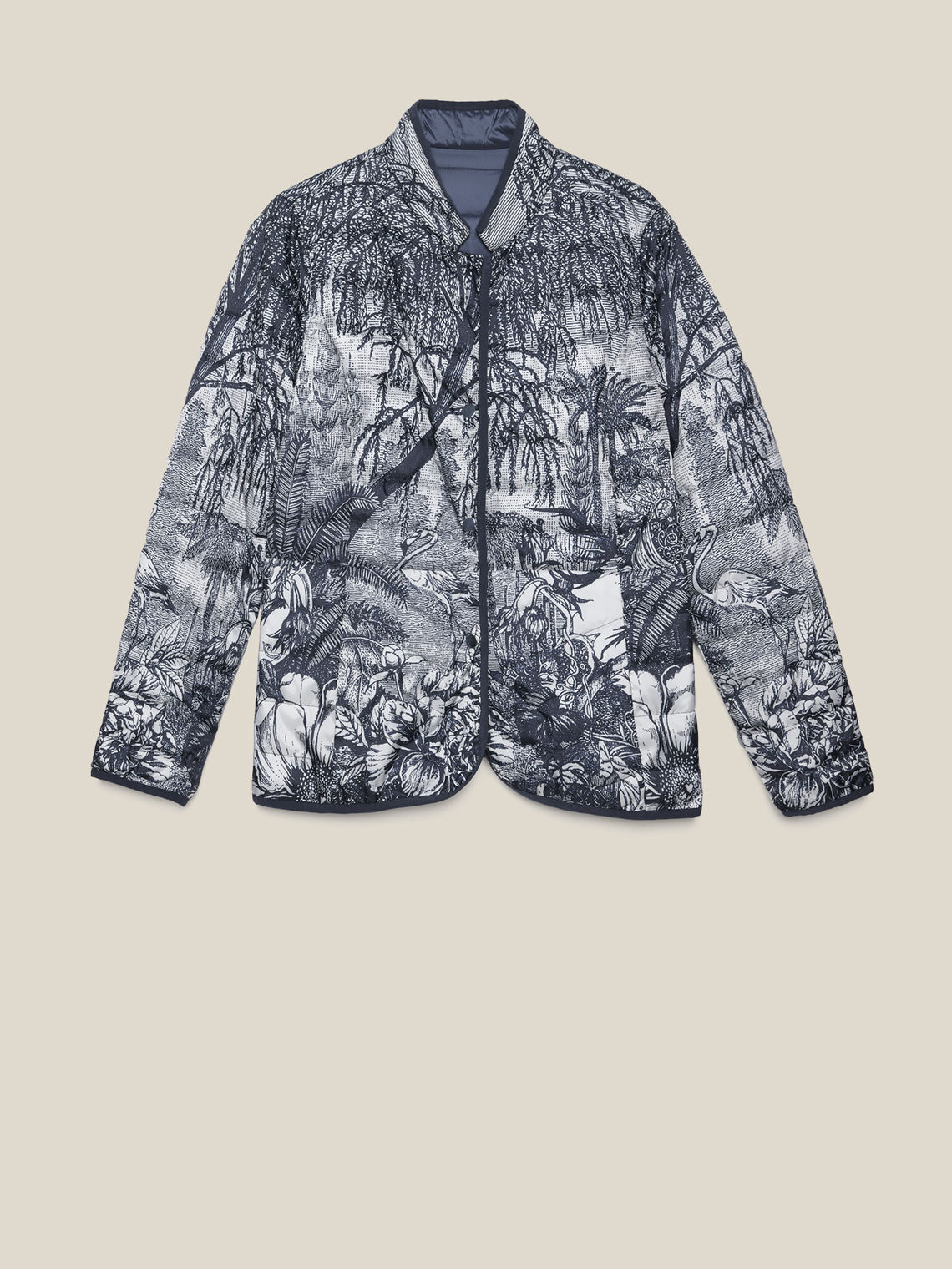 Elenamiro: Piumino reversibile con stampa_10