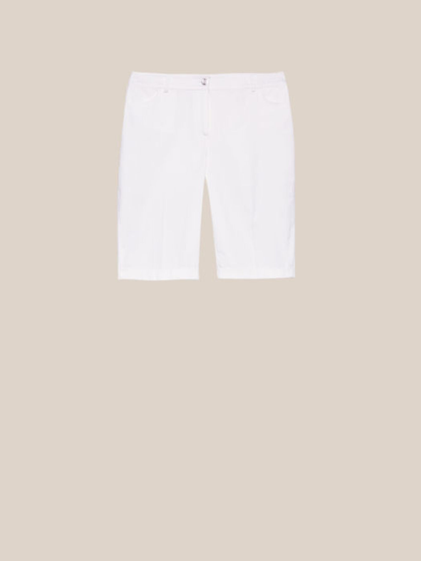 Stretch cotton shorts image number 5