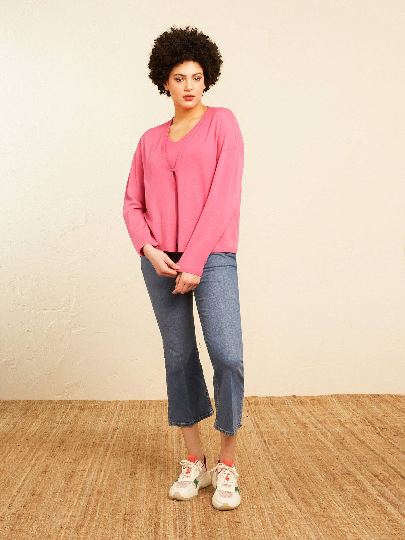 Soft viscose cardigan image number 2
