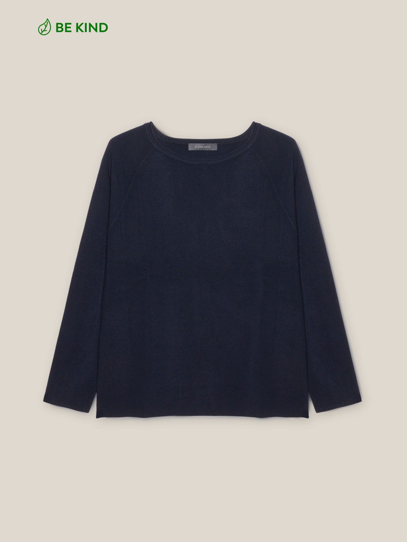 Pull ray&eacute; boxy en viscose responsable image number 4