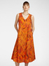 Vestido estampado de algod&oacute;n el&aacute;stico image number 2
