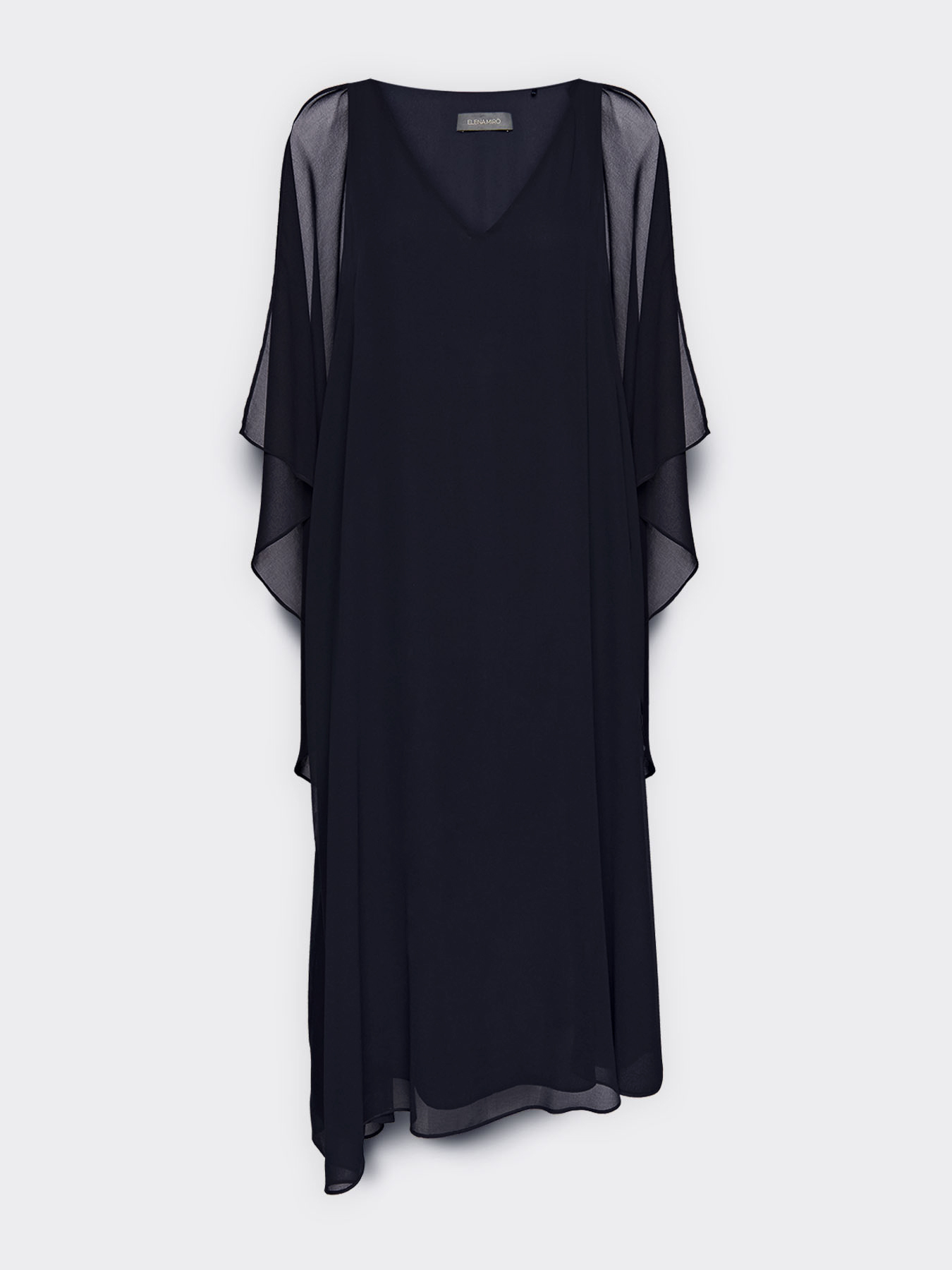 Robe longue en georgette image number 4