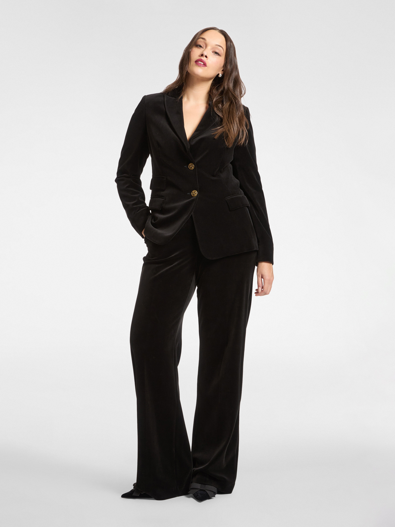 Blazer in velluto image number 2