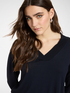 Shirt mit V-Ausschnitt aus Viskosemischung image number 0