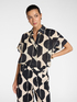 Printed cotton muslin shirt image number 0