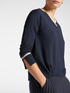 Sweater with contrasting border image number 3