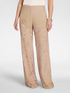 Bedruckte gerade geschnittene Hosen image number 2