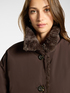 Giaccone reversibile in nylon eco shearling image number 3