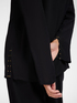 Viscose blouse with bow image number 3