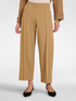 Viscose blend jersey trousers image number 2