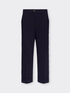 Chino-Hose aus Viskose-Mix in Milano-Strick image number 4