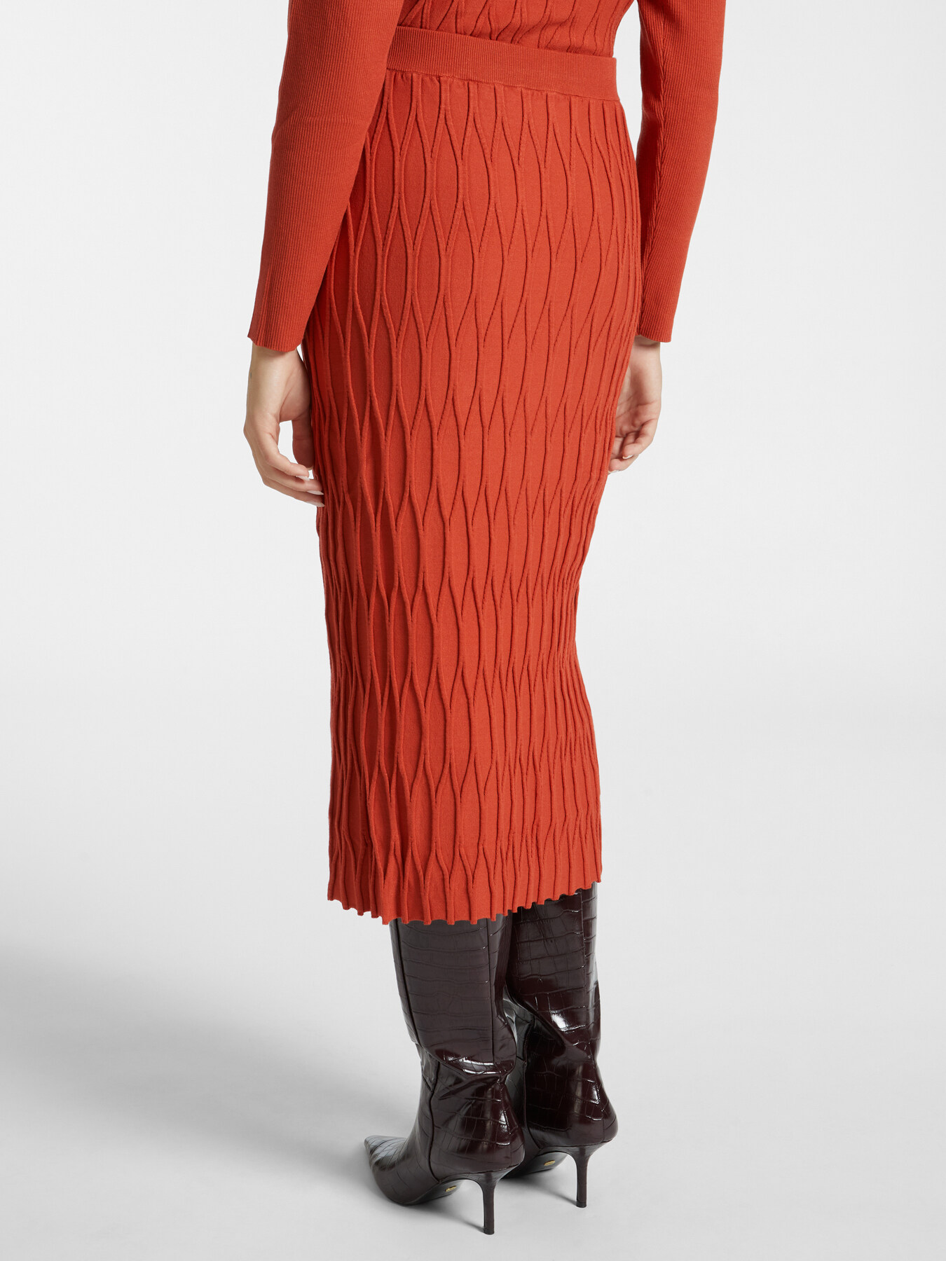 Falda en hilo de viscosa LENZING&trade; ECOVERO&trade; image number 1