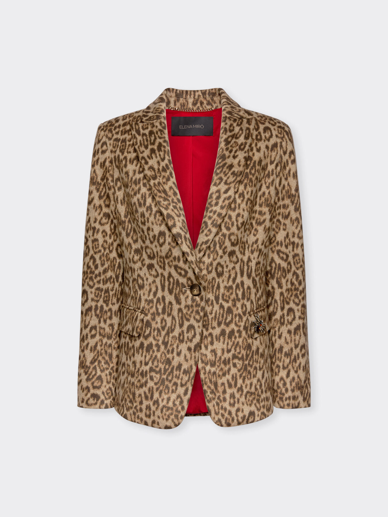 Blazer mit Animalprint image number 4