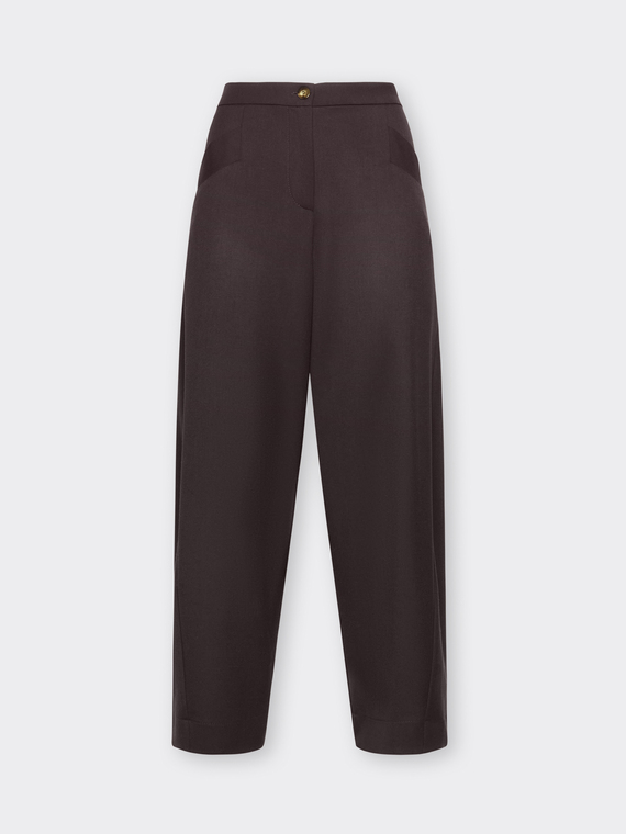 Verk&uuml;rzte Flanellhose