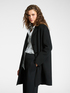Tailored coat in double-faced fabric image number 0