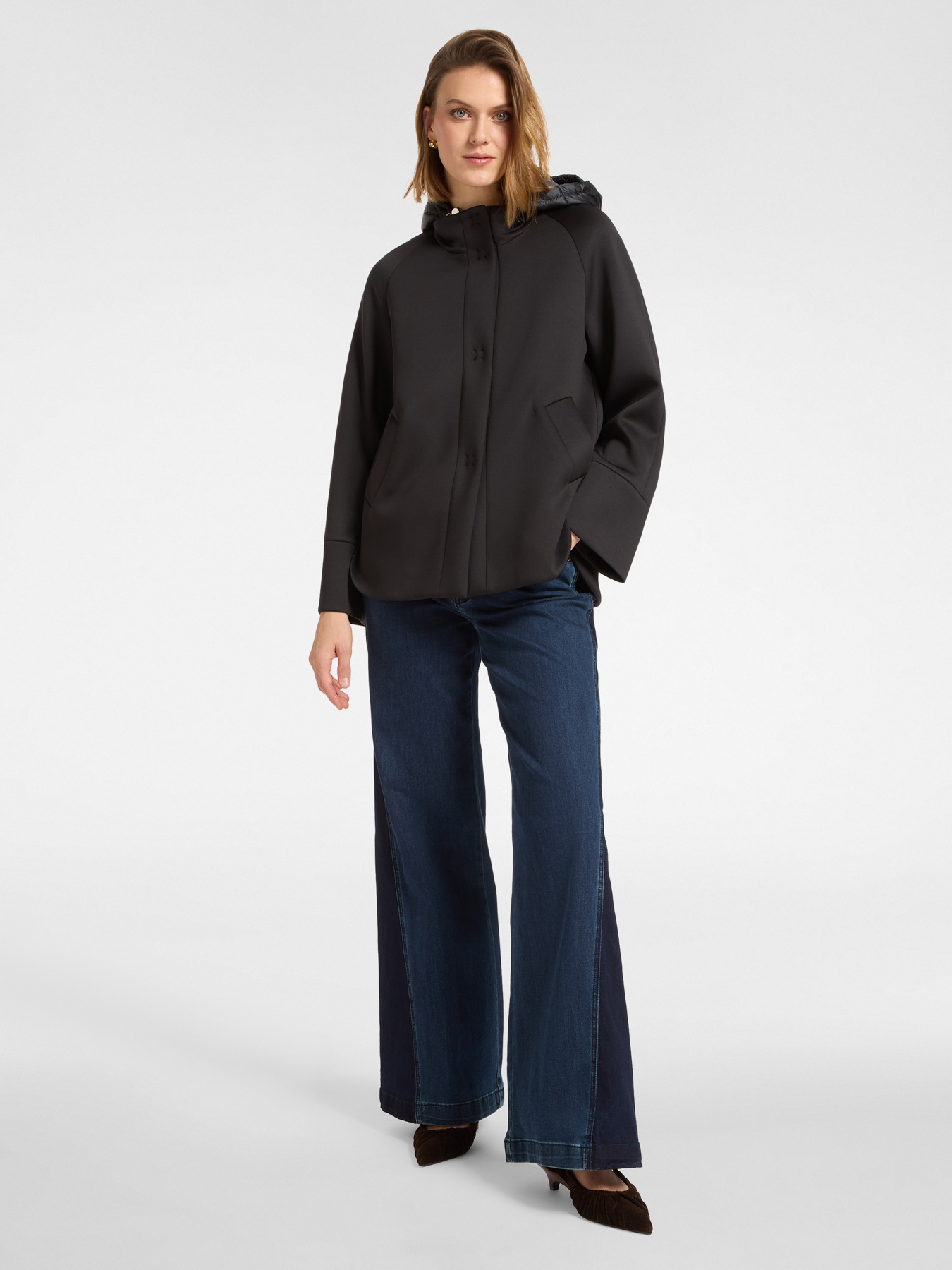 Caban aus Scuba-Stoff image number 2