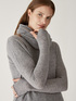 PULLOVER AUS FLUFFY WOOL image number 0