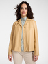 Boxy jacket in coated fabric image number 3