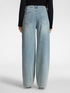 Jeans boyfit "Barbra" con bordi laterali image number 1