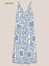 Printed ECOVERO&trade; viscose dress image number 4