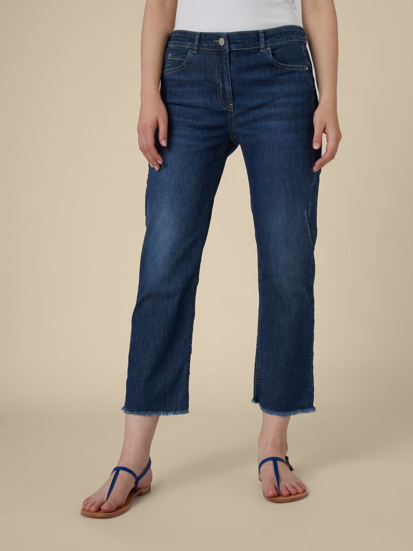 VAQUEROS CROPPED, TEJIDO VAQUERO 6,75 OZ image number 3
