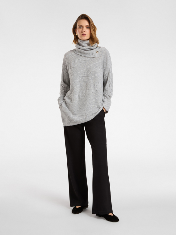 Jersey pull-on trousers