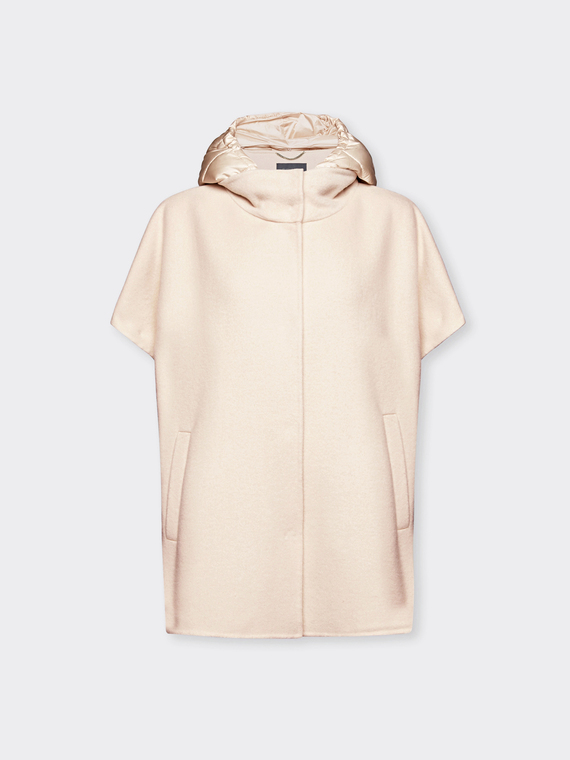 Jacke mit abnehmbarer Kapuze