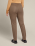 Stretch jacquard trousers image number 1