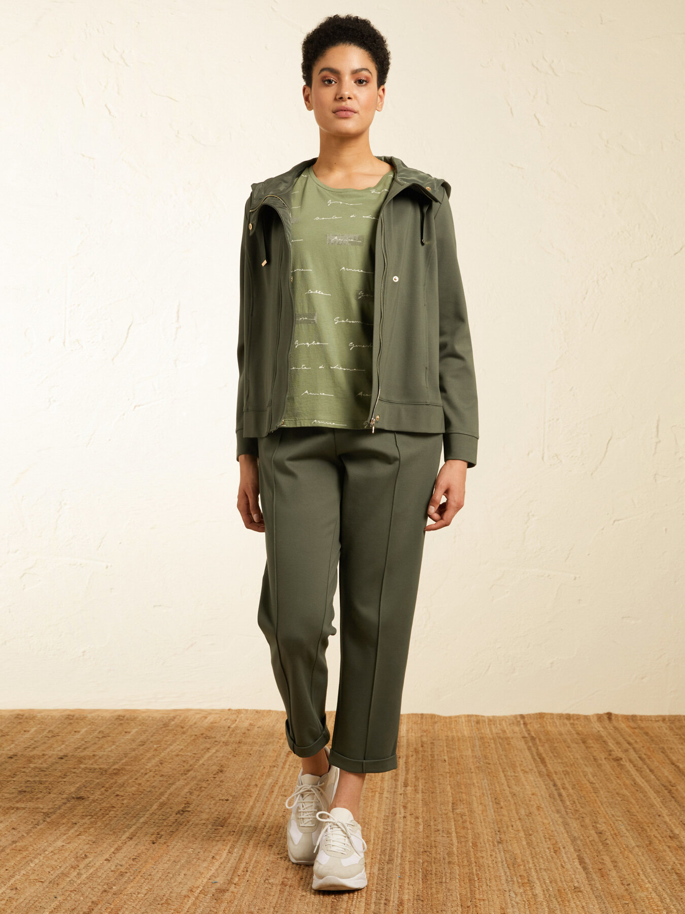 Giubbotto in felpa punto milano image number 3