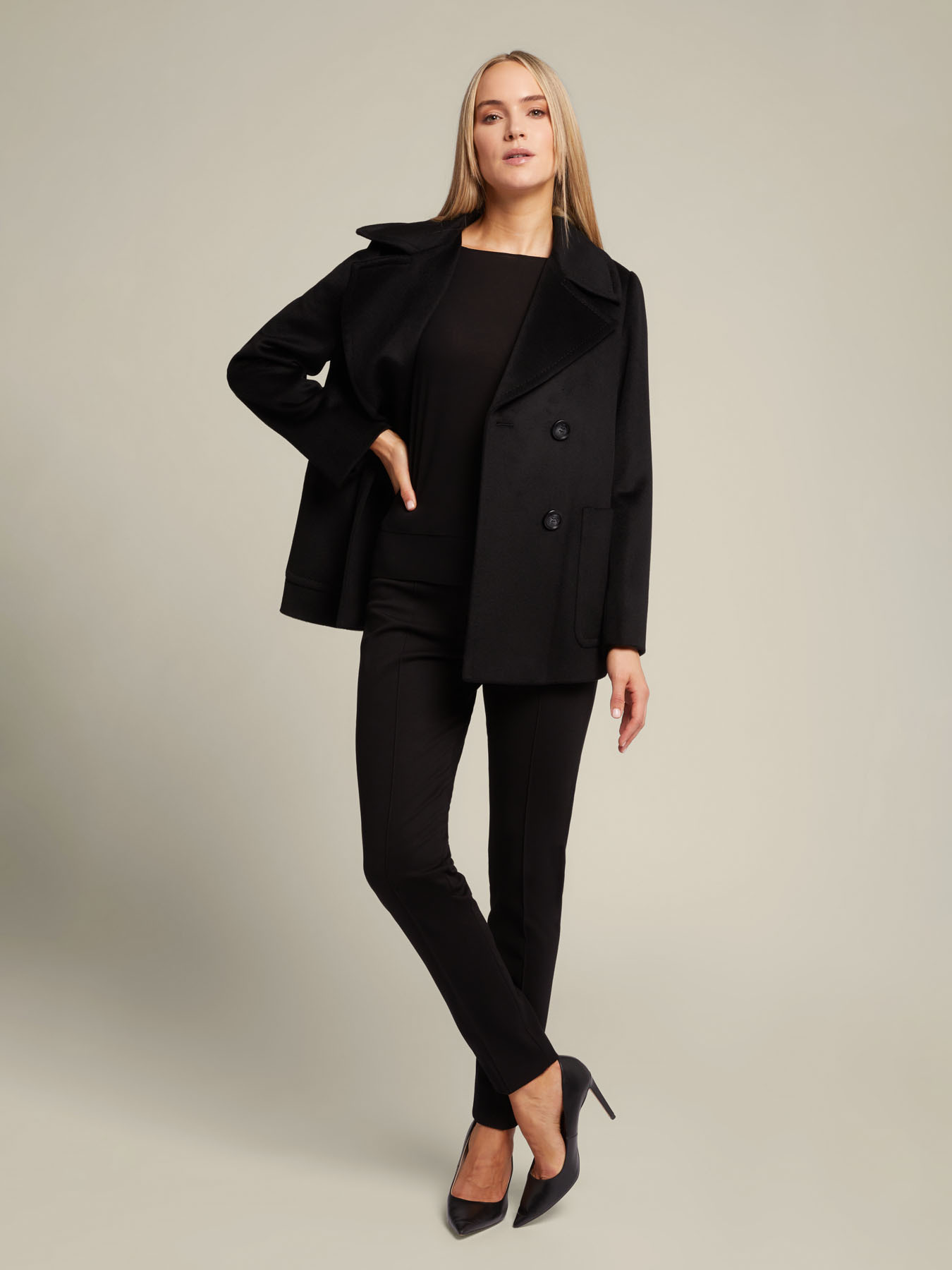 Elegant blouse with entre deux inserts image number 2