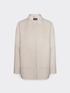 Double wool blend shirt coat image number 4