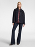 Embroidered unstructured denim jacket image number 2