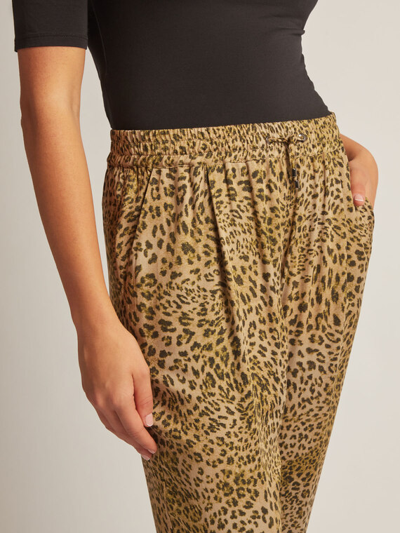 Elena Mirò Pantaloni joggers stampati Donna