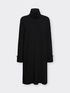Turtleneck dress in viscose image number 4