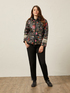 Elenamiro: Casaco acolchoado revers&iacute;vel estampado_5