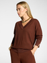 Pure wool V-neck sweater image number 0