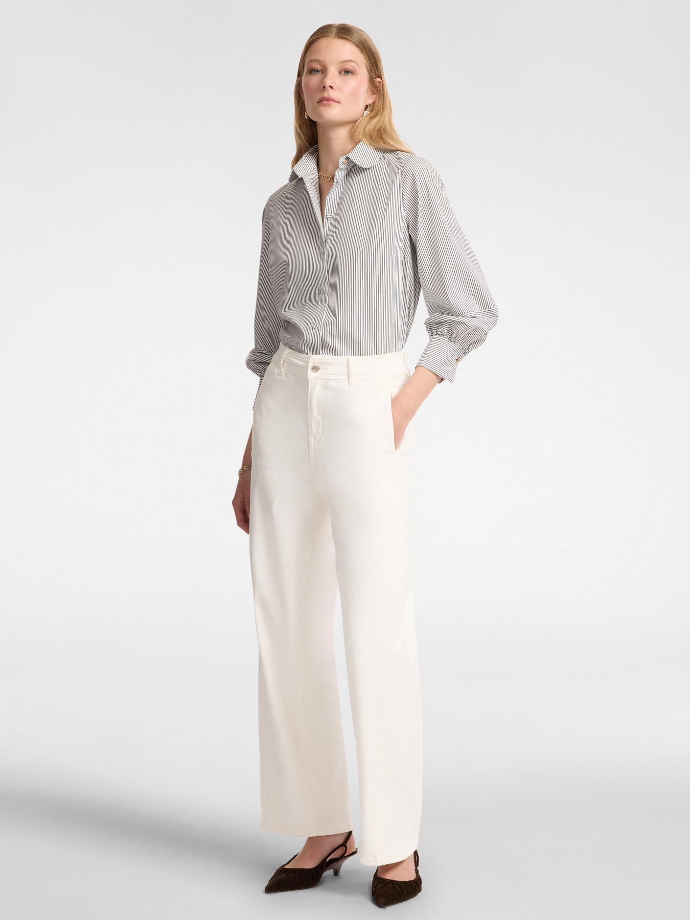 chemise ray&eacute;e image number 2