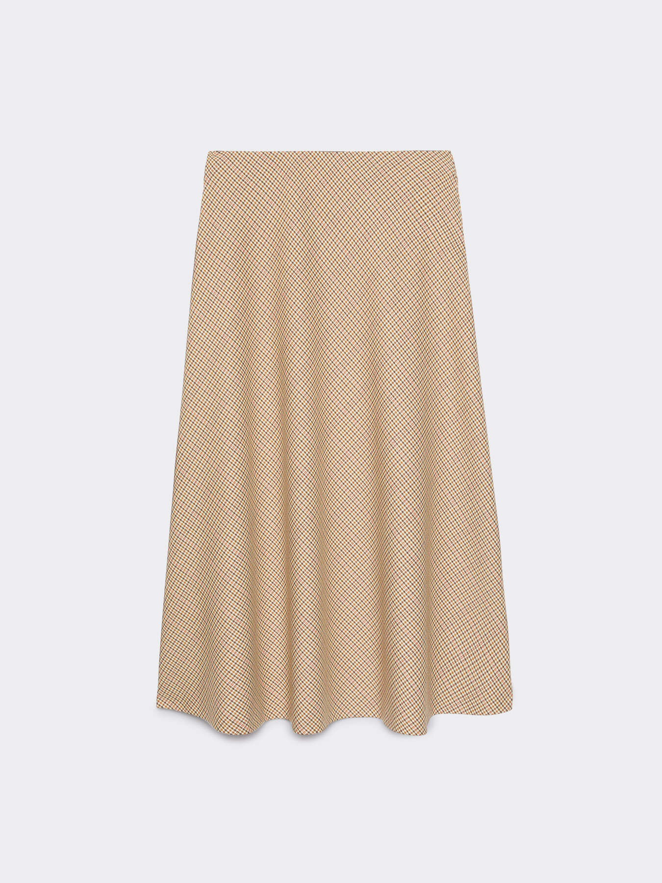 Jupe &agrave; carreaux en biais image number 4