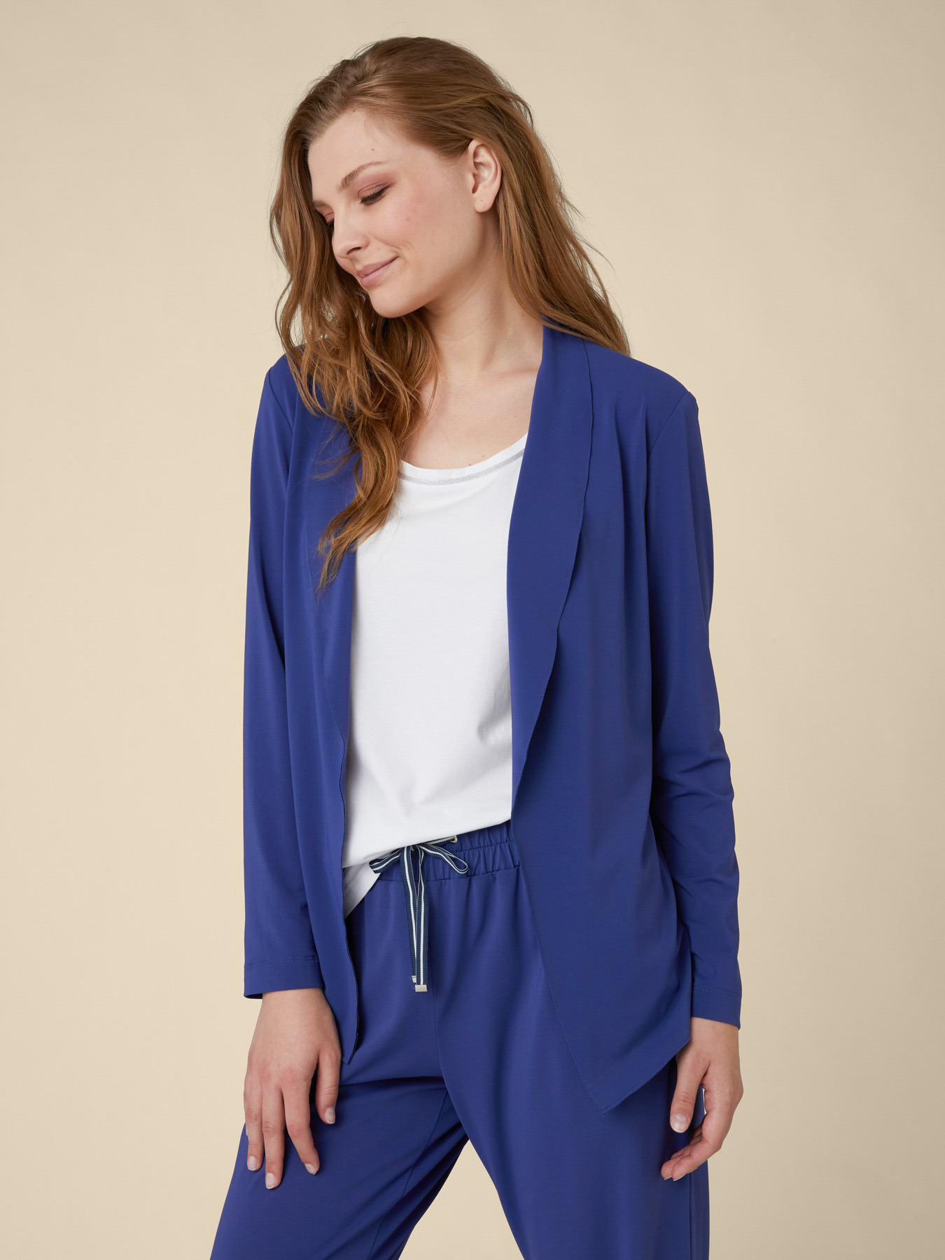 Crepe jersey jacket image number 2