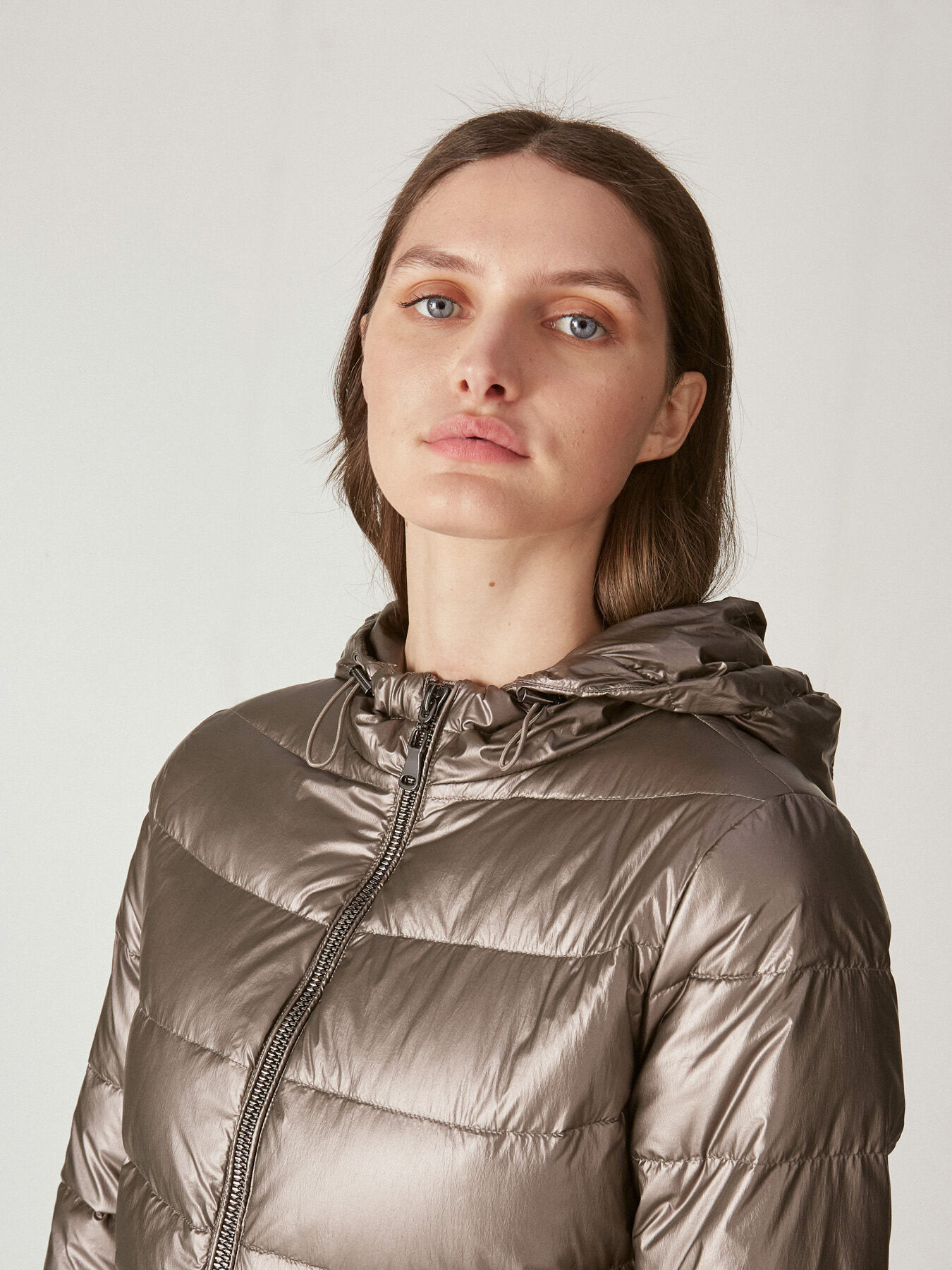 PIUMINO LAMINATO IN VERA PIUMA image number 3